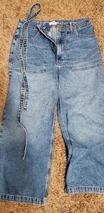 Forever 21 high rise wide leg pants